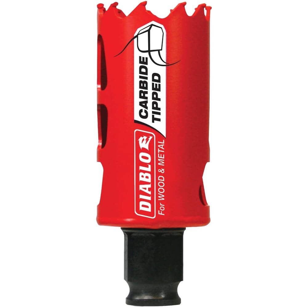 Amazon.com: Diablo Carbide Teeth Hole Saw - 1-3/8